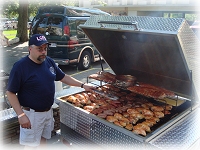 Very satisfied trailer grill customer