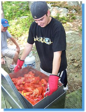 The lobster steamer is sure to make you a hit with your guests