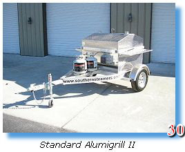 Economy BBQ Trailer Grill